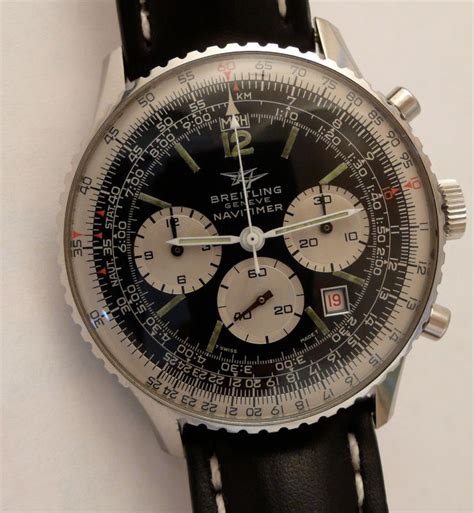 breitling navitimer comatic 1960s 808 with date|Breitling Navitimer original logo.